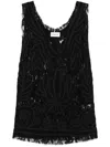 P.a.r.o.s.h Nixie Vest In Black