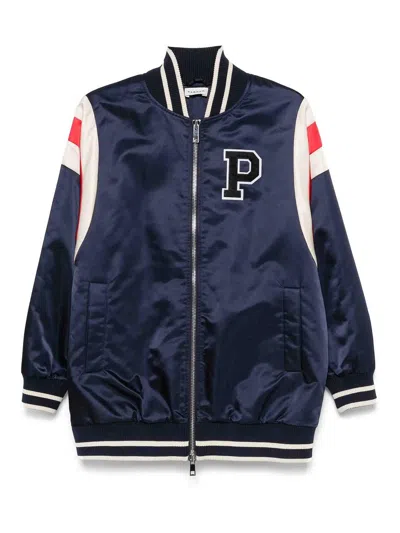 P.A.R.O.S.H CHAQUETA BOMBER - AZUL