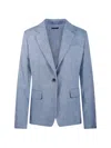 P.a.r.o.s.h Notched-lapel Single-breasted Blazer In Multi