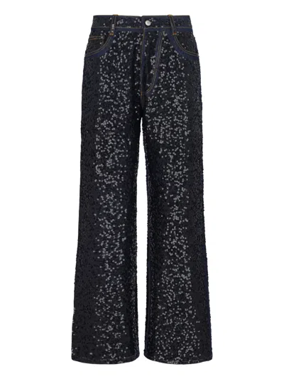 P.a.r.o.s.h Parosh? No-women's Stretch Cotton Denim Jeans In Black