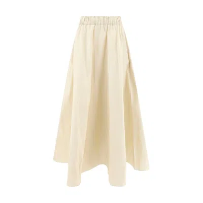 P.A.R.O.S.H NYLON LONG SKIRT