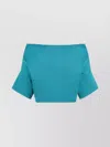 P.a.r.o.s.h P. A.r. O.s. H. Woman Jacket Turquoise Size L Polyester In Blue