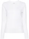P.a.r.o.s.h Wool-silk-blend Jumper In Off White