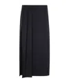 P.a.r.o.s.h Parosh Gonna Midi Pieghe In Black