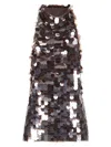 P.a.r.o.s.h Open Back Tank Top With Sequined Front In Brown
