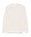 P.a.r.o.s.h Parosh Ivory Mohair Blend Open-knit Sweater In White