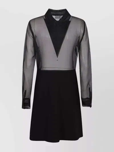 P.a.r.o.s.h Organza In Black