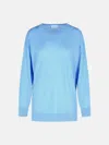 P.a.r.o.s.h 'over' Sweater In Light Blue Wool Blend In Light Blue