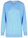 P.a.r.o.s.h . 'over' Sweater In Light Blue Wool Blend In Blue