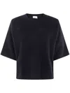 P.a.r.o.s.h Parosh Oversize Short Sleeve In Black