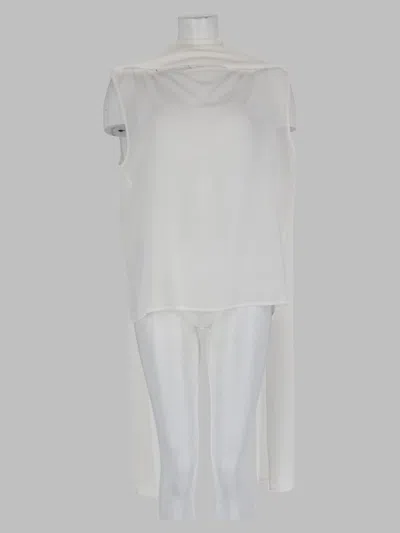 P.a.r.o.s.h P. A.r. O.s. H. 100% Silk Shirt In White