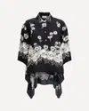 P.a.r.o.s.h P. A.r. O.s. H. Asymmetric Floral Print Shirt