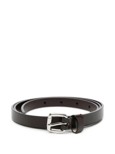 P.a.r.o.s.h P. A.r. O.s. H. Belt 1,5 Cm "loubelt" In Brown