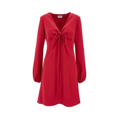 P.a.r.o.s.h P. A.r. O.s. H. Cady Mini Dress In Pink