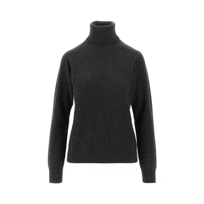 P.a.r.o.s.h P. A.r. O.s. H. Cashmere Turtleneck Sweater In Gray