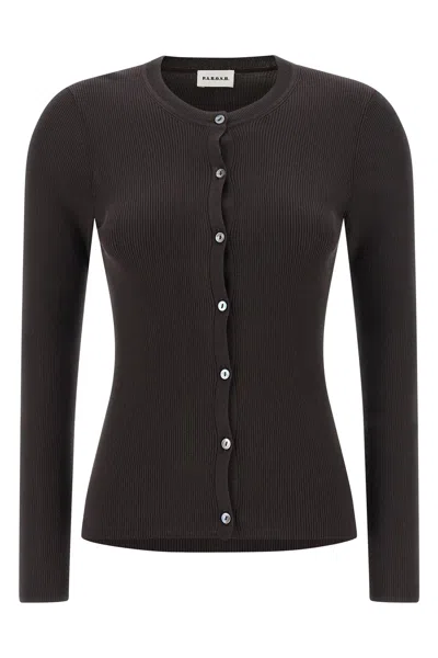 P.a.r.o.s.h P. A.r. O.s. H. 'cipria26' Cardigan In Black