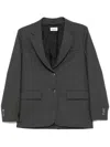 P.a.r.o.s.h Single-breasted Blazer In Grey