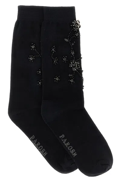 P.a.r.o.s.h P. A.r. O.s. H. 'colz' Socks In Black