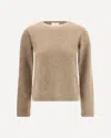 P.a.r.o.s.h P. A.r. O.s. H. Crew Neck Sweater In Brown