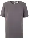 P.a.r.o.s.h Cady T-shirt In Gray