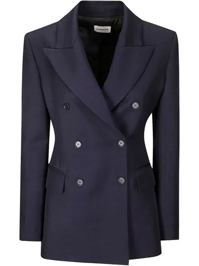 P.A.R.O.S.H P. A.R. O.S. H. JACKET,D420418.RAISA25 012 BLUE
