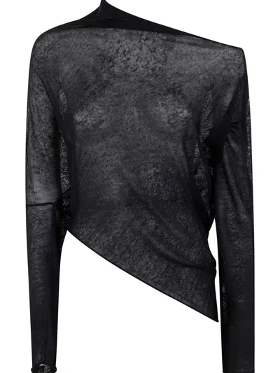 P.A.R.O.S.H P. A.R. O.S. H. SWEATER BY P. A.R. O.S. H.,D540873.BABYLON 013 BLACK