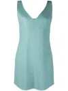 P.a.r.o.s.h Abito Con Scollo A V In Blue