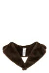 P.a.r.o.s.h P. A.r. O.s. H. Eco Fur Neck In Brown