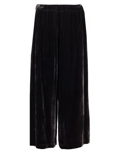 P.a.r.o.s.h P. A.r. O.s. H. Elegant Silk Blend Trousers For Women In Multi