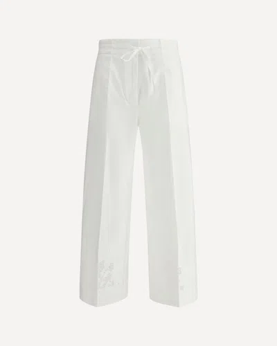 P.a.r.o.s.h P. A.r. O.s. H. Embroideried Pants In White