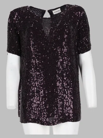 P.a.r.o.s.h P. A.r. O.s. H. Gamma Blouse In Burgundy