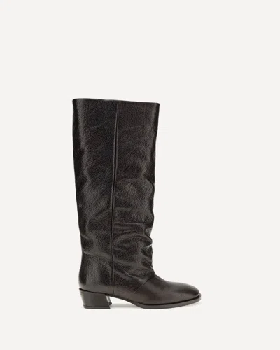 P.a.r.o.s.h P. A.r. O.s. H. High Leather Boots In Brown