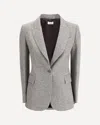 P.a.r.o.s.h P. A.r. O.s. H. Houndstooth Patterned Jacket In Gray