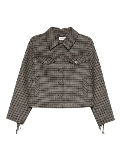 P.A.R.O.S.H P. A.R. O.S. H. JACKET DOUBLE FANTASY,D431798.LURK 820 ANTHRACITE