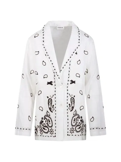 P.a.r.o.s.h P. A.r. O.s. H. Jacket With Embroidery In Nude