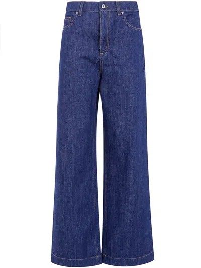 P.a.r.o.s.h P. A.r. O.s. H. Jeans Gamba Dritta "d233035" In Blue