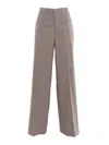 P.a.r.o.s.h Pleated Trousers In Gray