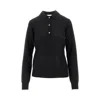 P.a.r.o.s.h P. A.r. O.s. H. Knitted Polo Shirt In Black