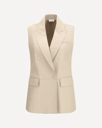 P.a.r.o.s.h P. A.r. O.s. H. Leather Gilet In Metallic