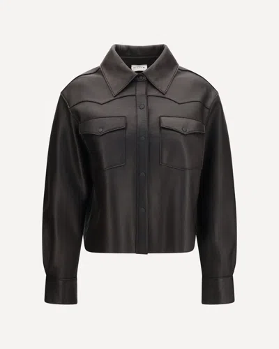 P.a.r.o.s.h P. A.r. O.s. H. Leather Jacket In Black