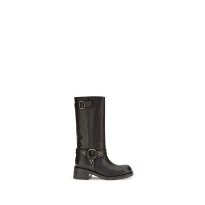 P.a.r.o.s.h P. A.r. O.s. H. Leather Women's Boots In Brown