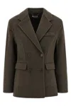 P.a.r.o.s.h Legend Double-breasted Wool Coat In Brown