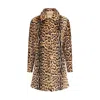 P.a.r.o.s.h P. A.r. O.s. H. Leopard-print Women's Coat In Multi
