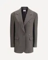 P.a.r.o.s.h P. A.r. O.s. H. Liliuxy24 Blazer Jacket In Gray
