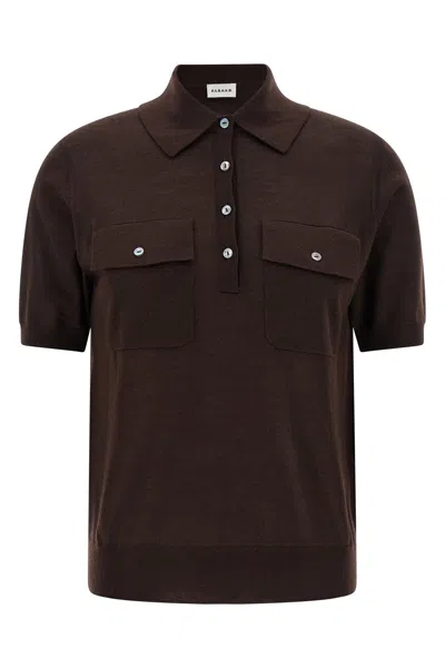 P.a.r.o.s.h P. A.r. O.s. H. 'linfa26' Polo Shirt In Brown