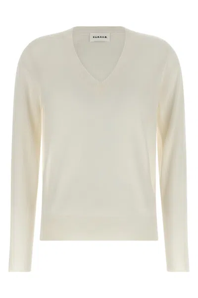 P.a.r.o.s.h Linfa26 Sweater In Neutral