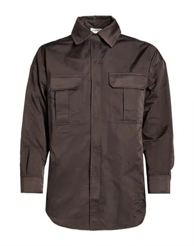 P.a.r.o.s.h P. A.r. O.s. H. Man Shirt Charcoal Size M Polyester In Grey