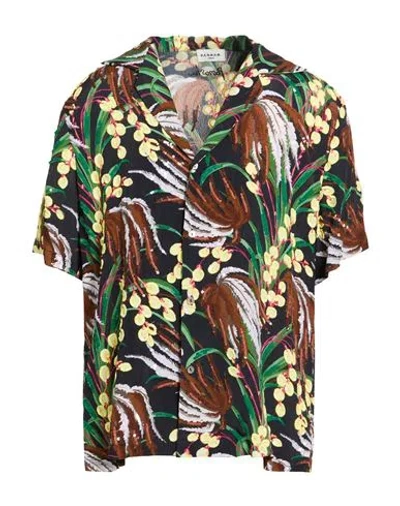 P.a.r.o.s.h P. A.r. O.s. H. Man Shirt Green Size M Viscose In Multi