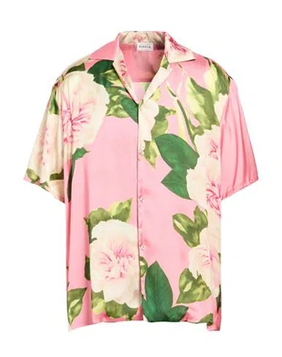 P.a.r.o.s.h P. A.r. O.s. H. Man Shirt Pink Size L Polyester In Multi