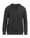 P.a.r.o.s.h P. A.r. O.s. H. Man Sweater Dark Brown Size M Mohair Wool, Polyamide, Wool In Brown